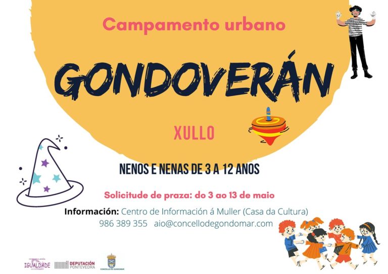 O campamento urbano Gondoverán 2021 abre o prazo de inscrición
