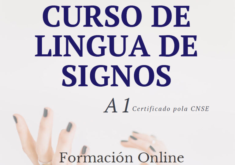 Curso de lingua de signos para a mocidade