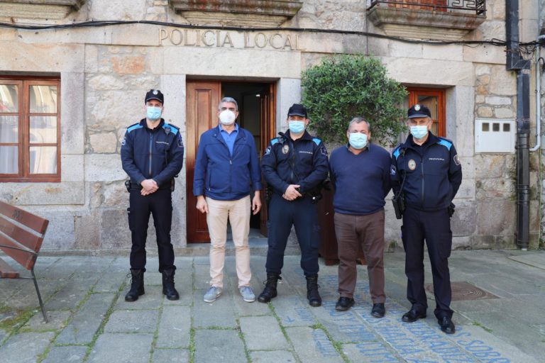 A Guarda mellora os servizos á cidadanía coa incorporación de dous novos auxiliares de Policía Local