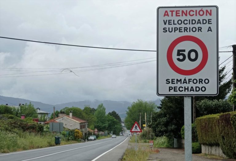 Ponteareas reforza a seguridade viaria na N-120 ao seu paso polo IES do Barral