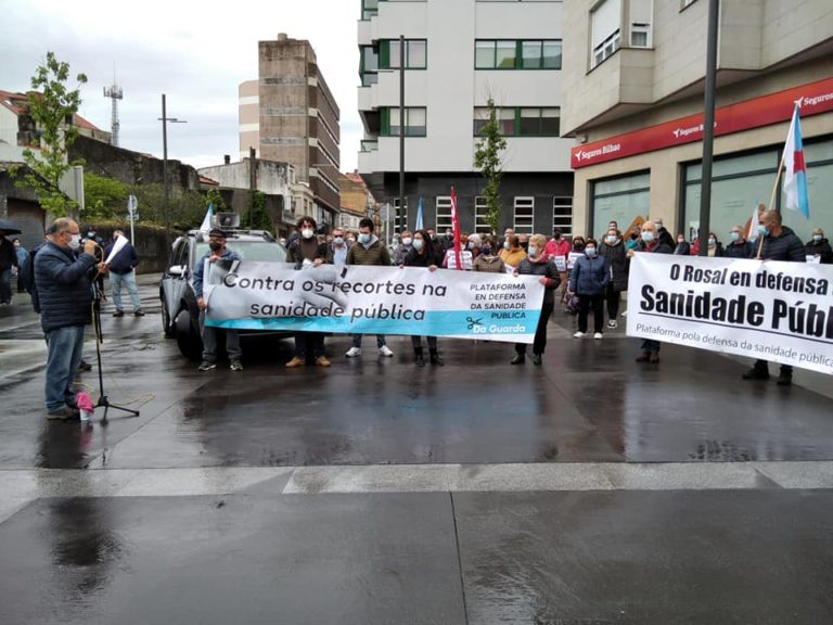 Nova mobilización na Guarda para esixir máis persoal sanitario