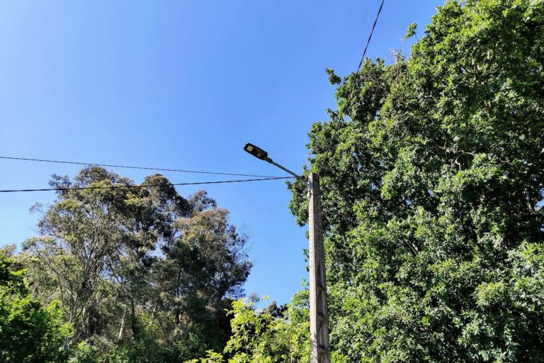 A Cañiza continúa so seu programa de reforma e modernización do alumeado público de Valeixe