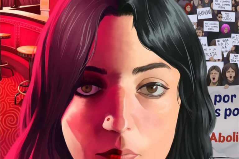 Amelia Tiganus presenta a escolares da Guarda o Cómic ‘Historia dunha Loita’