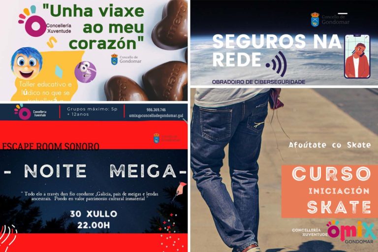 Gondomar pon en marcha ‘Apúntate á OMIX’ un programa de actividades para á mocidade durante o verán