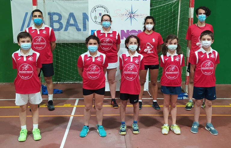 Satisfacción no Club Bádminton Tui tras os resultados obtidos
