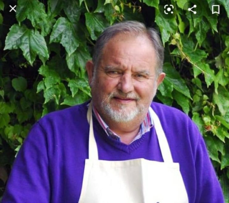 Benigno Campos, este domingo, no showcooking das Xornadas Gastronómicas Choco de Redondela