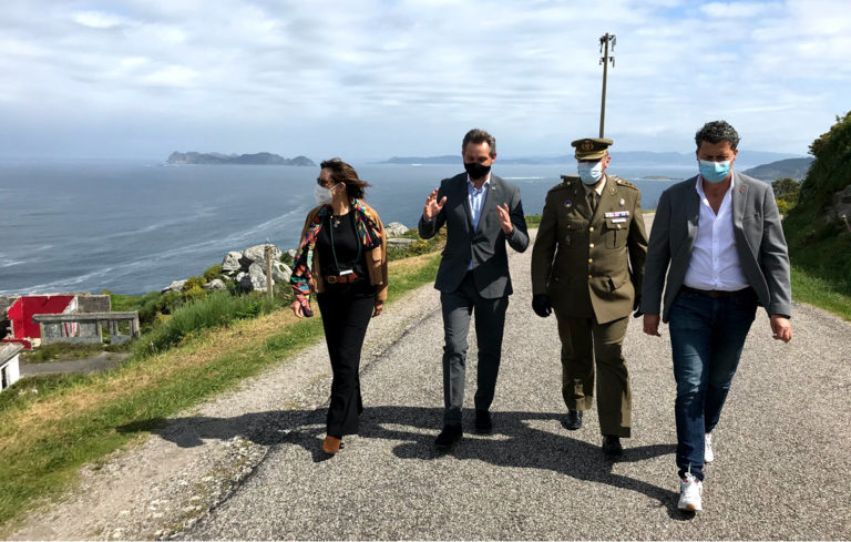 Baiona realiza unha consulta pública sobre a restauración da Batería de Cabo Silleiro
