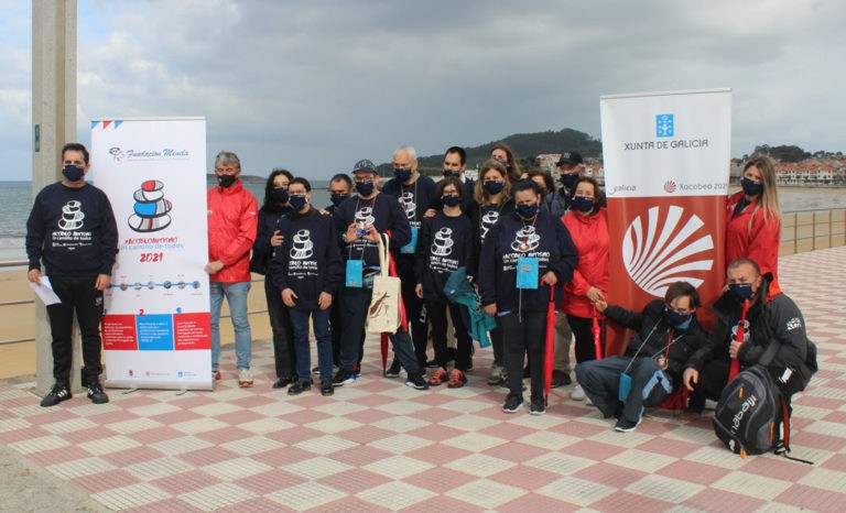 A Fundación Menela inicia en Panxón a súa primeira etapa do Camiño pola Costa