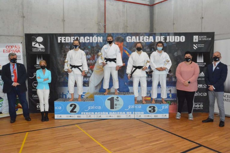 Excelentes resultados para o Club de Judo Baixo Miño no Campionato Galego Junior