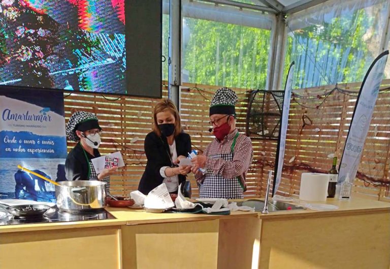 Comezan os showcooking das Xornadas Gastronómicas Choco de Redondela
