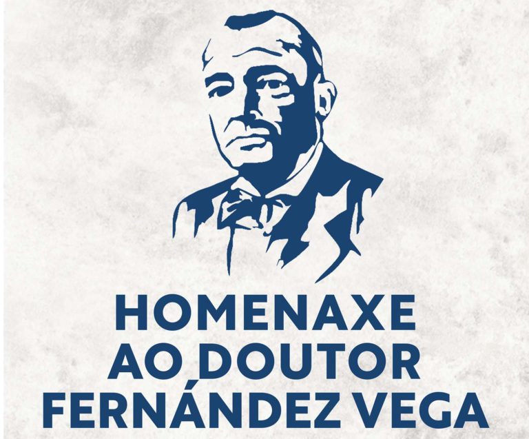 Ponteareas homenaxea ao doutor Fernández Vega dándolle o seu nome á praza creada entre o Auditorio e o Mercado