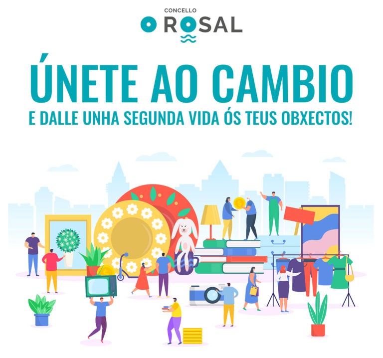 O Concello do Rosal pon en marcha un grupo para fomentar o intercambio de obxectos