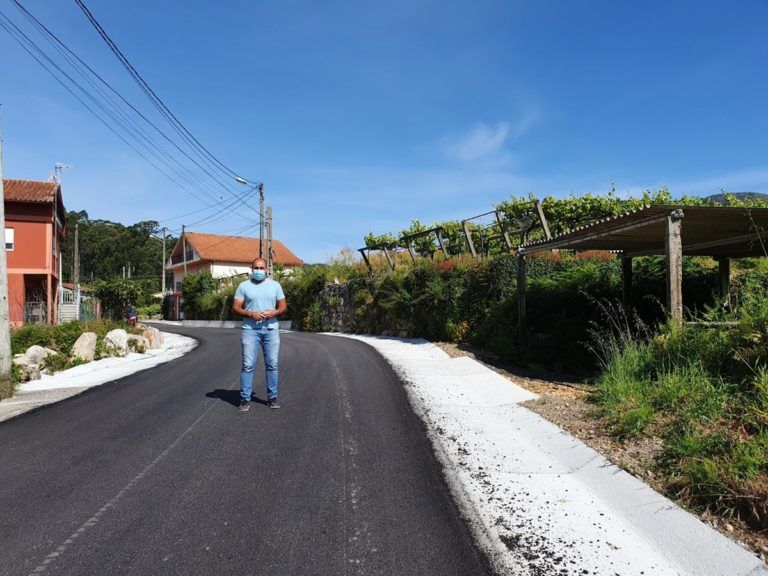 O Concello do Rosal inviste 36.000€ nas obras de mellora na estrada Marzán – A Cachada