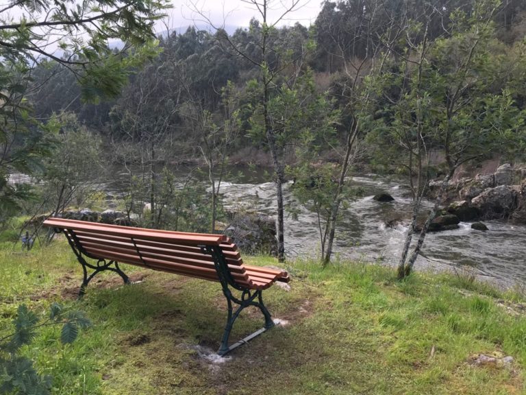 Dous miradoiros con vistas ao río Miño en Arbo