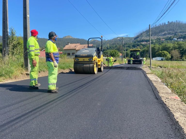 O Concello de Nigrán inviste 43.000 € no asfaltado e ampliación de tres rúas de Camos