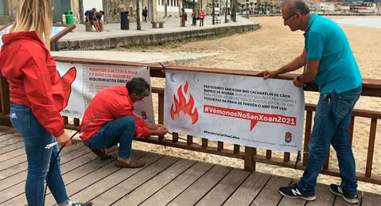 O Concello de Nigrán abre ata o 13 de xuño o prazo de solicitude para facer fogueiras en San Xoán