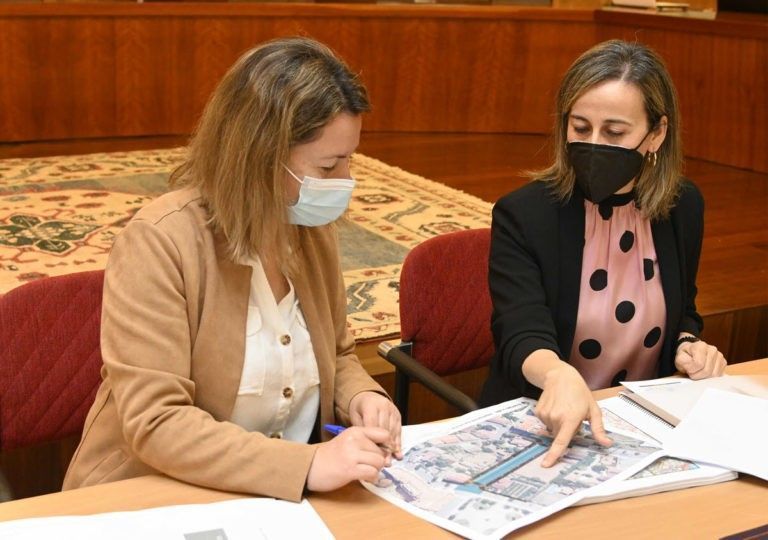 A Xunta e o Concello de Salvaterra de Miño colaboran para dotar o centro urbano dunha nova rúa que mellorará a mobilidade dos veciños