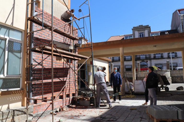 As obras no albergue municipal da Guarda avanzan a bo ritmo