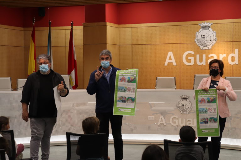 O Alumnado do CEIP Manuel Rodríguez Sinde da Guarda, celebrou o Día Mundial do Medio Ambiente