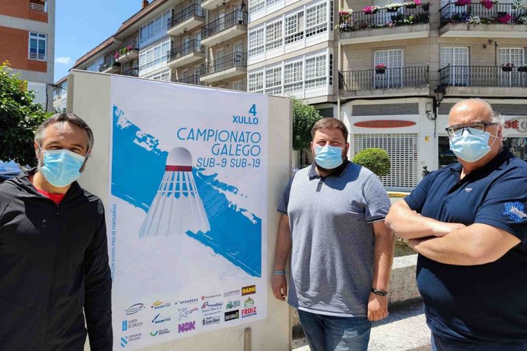 Ponteareas acolle este domingo o Campionato Galego sub 9 e sub 19 de bádminton