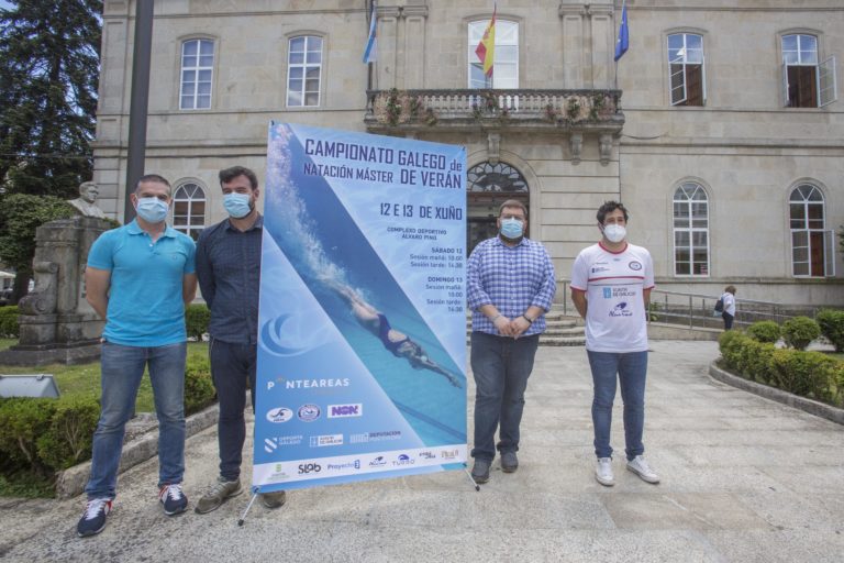 Ponteareas acolle o Campionato Galego Máster de natación de verán, única cita autonómica desta categoría da tempada