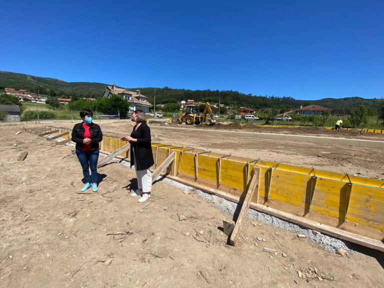 Comeza a execución das diferentes terrazas que conformarán o ecoparque Campo Novo no Rosal