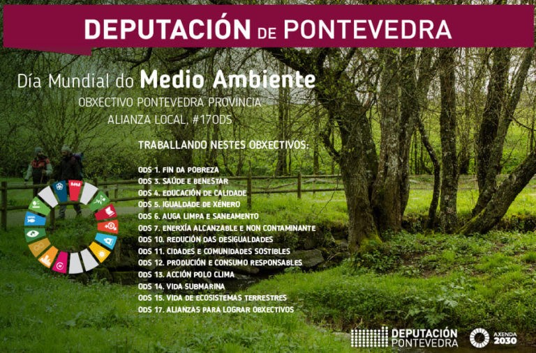 A Deputación súmase ao Día Mundial do Medio Ambiente con varias actividades