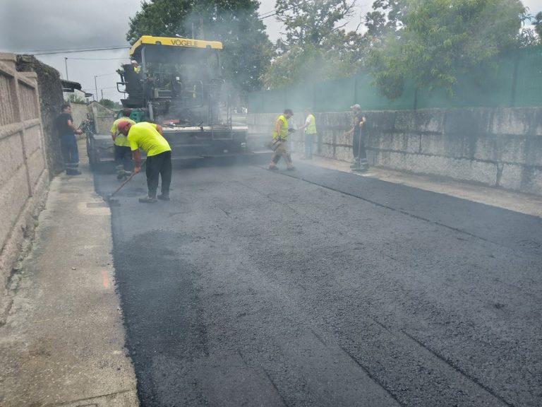 Rematadas as obras de pavimentación de barrios en Salvaterra de Miño