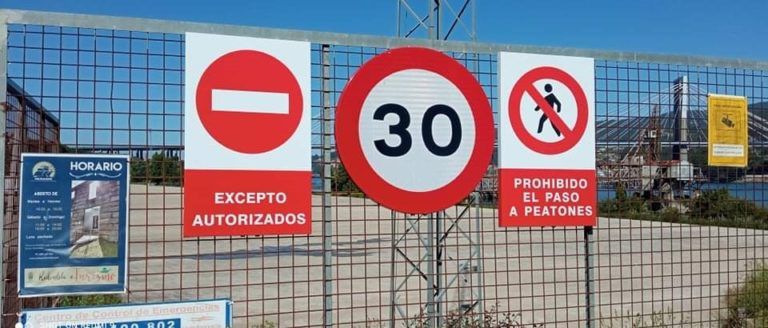 A Autoridade Portuaria confirma ao Concello de Redondela que se permitirá o paso de peóns e vehículos autorizados pola explanada de Duchess