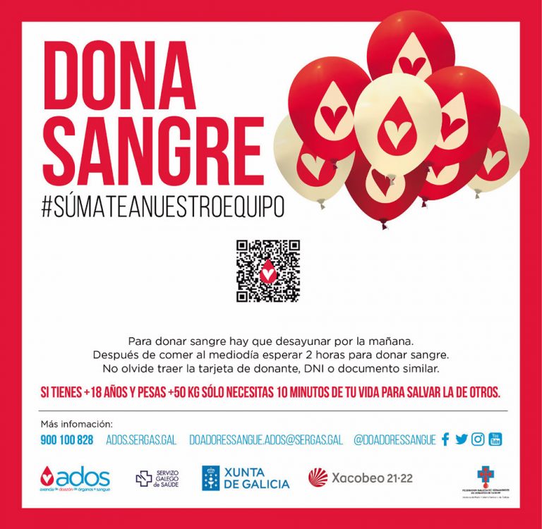 Ponteareas chega ao Entroido doando sangue