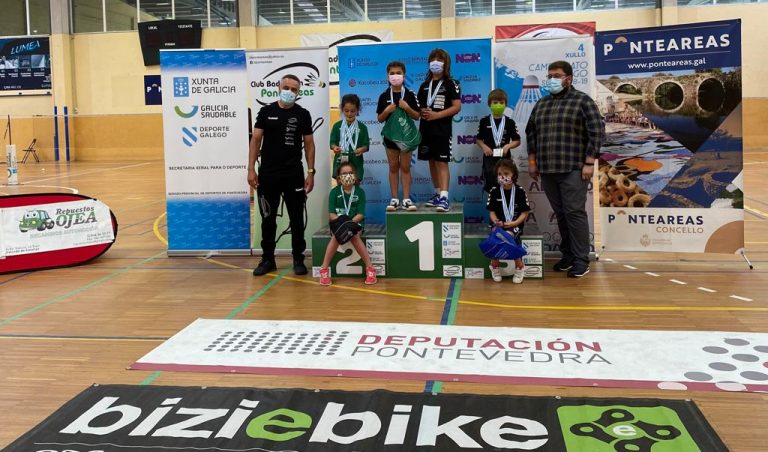 Ponteareas acolleu o último Campionato Galego de Bádminton sub 9/sub 19 da tempada