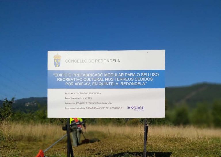 Iniciadas as obras para a construción do Centro Social de Quintela
