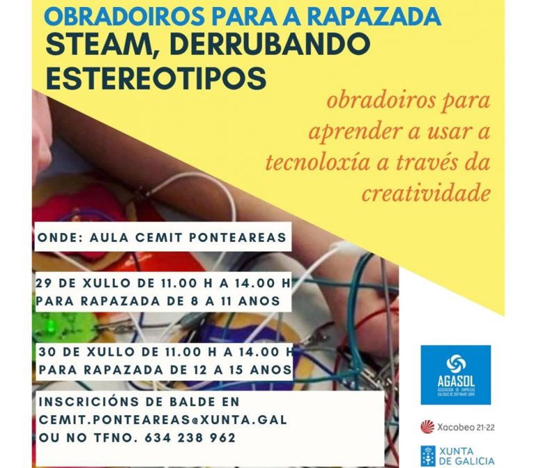 A aula CeMIT de Ponteareas prepara dous obradoiros de Steam