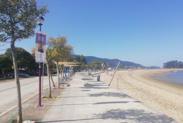 Redondela conclúe unha vintena de melloras na contorna das praias