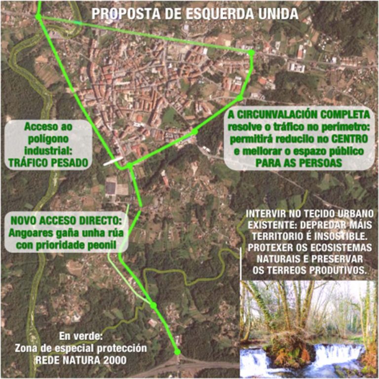 EU Ponteareas congratúlase da modificación da circunvalación