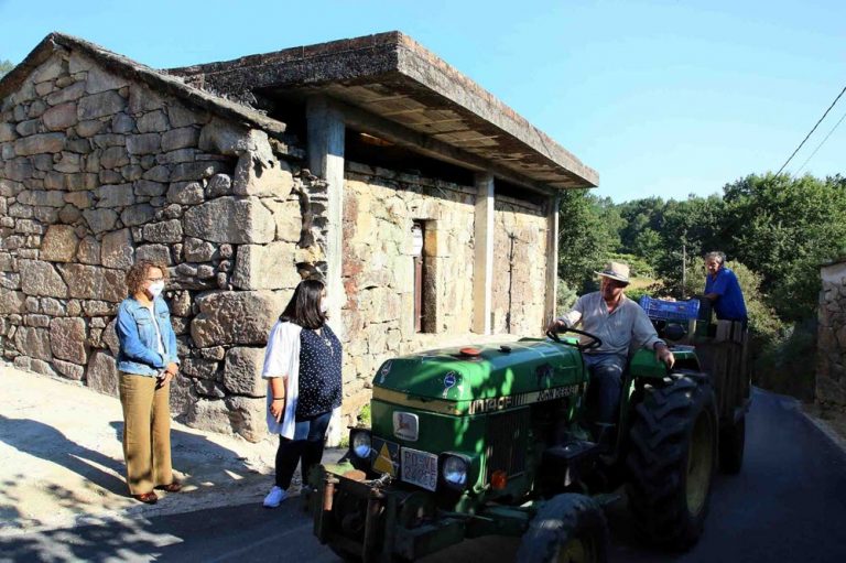 Rematadas as obras de ensanche e mellora da vía A Cova-Cañoteira