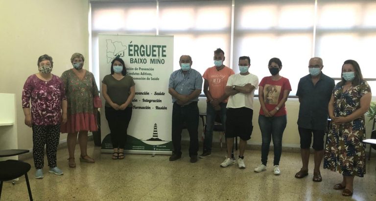 A Deputación colabora, un ano máis, coa Fundación Érguete cunha achega de 10.000 euros para o proxecto ‘Érguete Emprega’