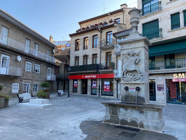 Rematadas en Redondela as obras de recuperación e posta en valor da Fonte de Santiago