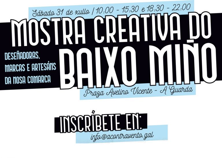 O talento será o protagonista na I Mostra Creativa do Baixo Miño