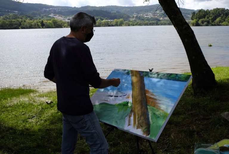 O XI Certame de Pintura Antonio Fernández anegará de arte a Eurocidade Cerveira-Tomiño este domingo