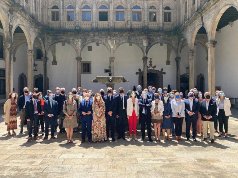 A Deputación destaca o protagonismo dos concellos na pegada histórica do Camiño de Santiago