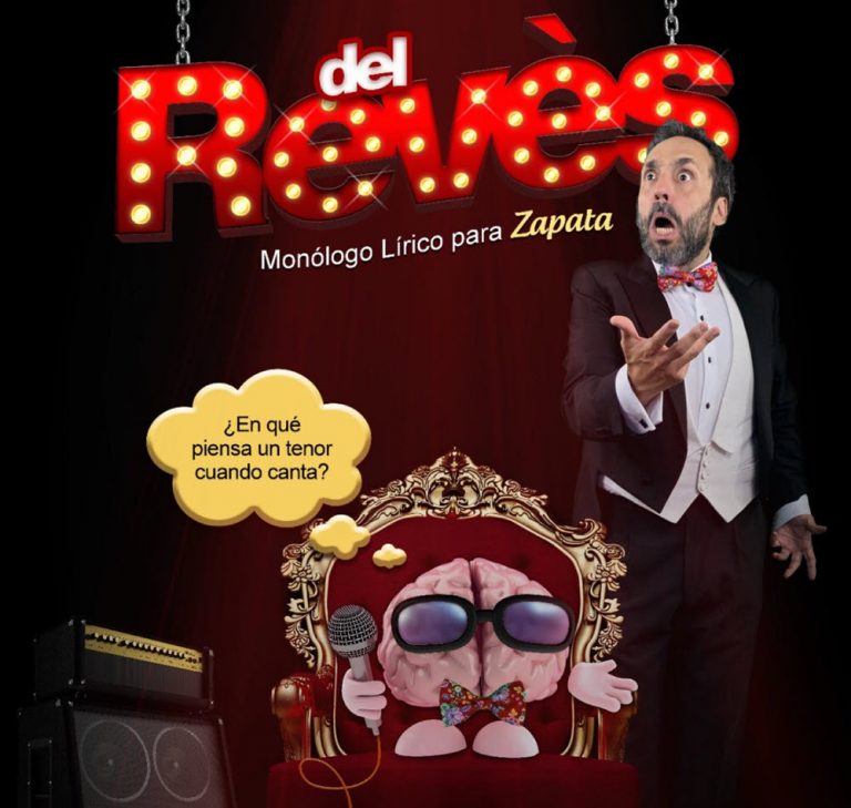 O artista José Manuel Zapata actuará en Nigrán co seu monólogo lírico ‘Del Revés’