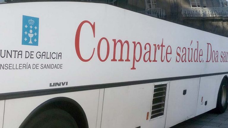 A unidade móbil de doazón de sangue visitará Ponteareas o 30 e 31 de xullo