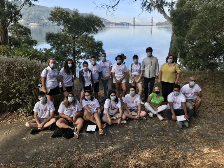 A Illa de San Simón acolle o campo de voluntariado da Xunta