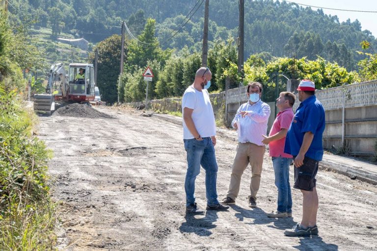 Tomiño fai máis accesible o tramo municipal da estrada de San Salvador de Tebra