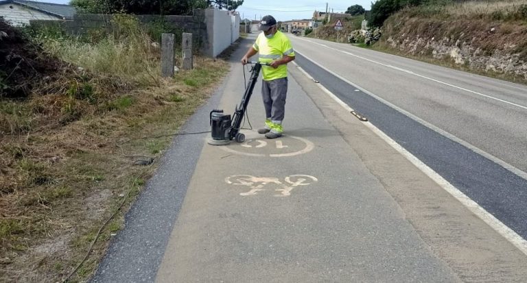 A Xunta inicia as obras de renovación integral do firme na estrada autonómica PO-552