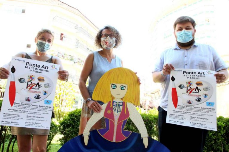 Ponteareas “lenzo en branco” para pintores e pintoras esta fin de semana