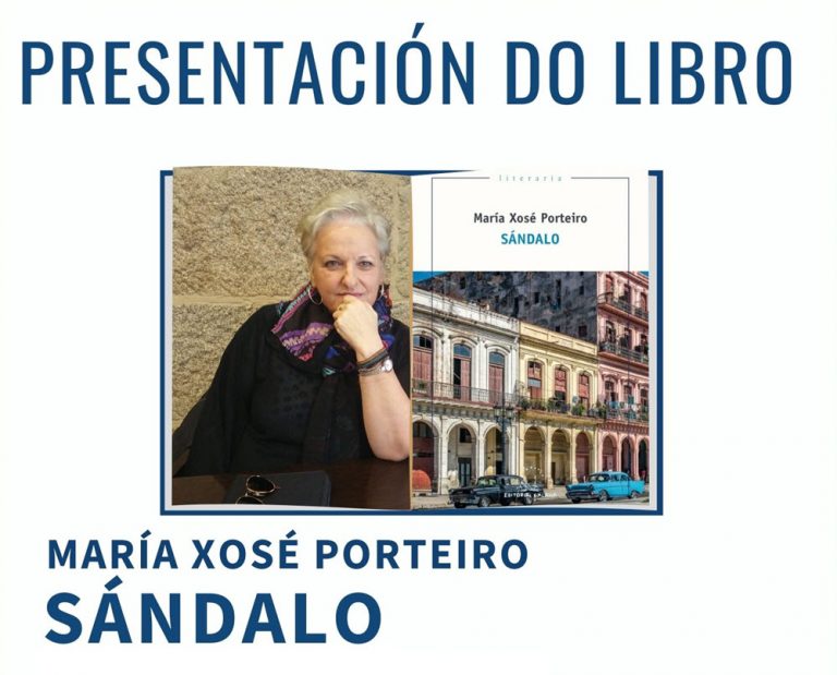 María Xosé Porteiro presentará “Sándalo” no Museo Municipal de Ponteareas