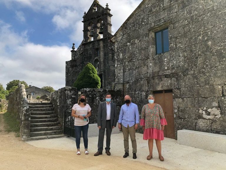 Covelo humaniza o camiño da igrexa de Santa María de Paraños grazas á Deputación