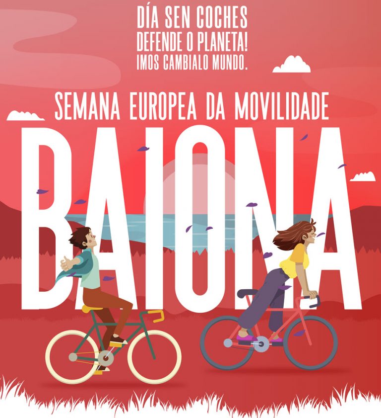 Baiona organiza unha marcha en bicicleta con motivo da celebración do Día da Cidade sen Coches